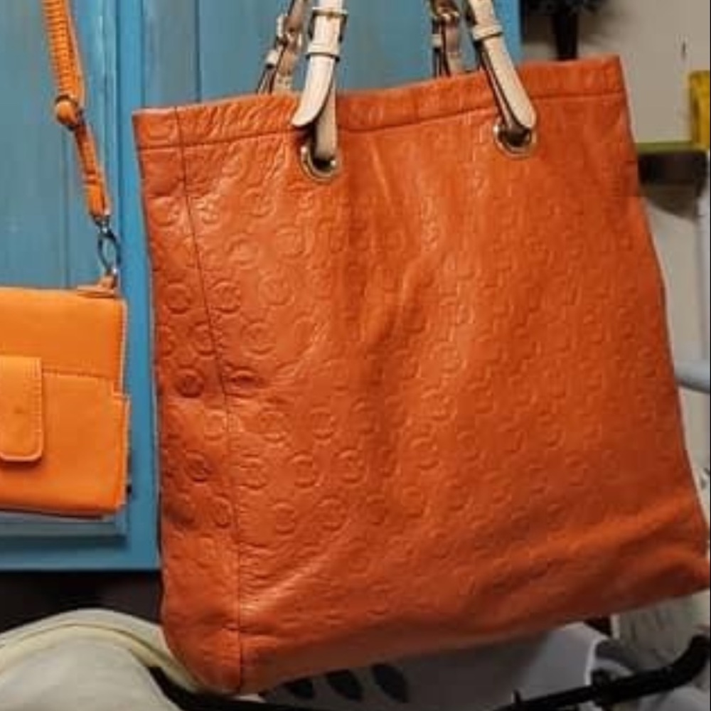 Orange mk bag